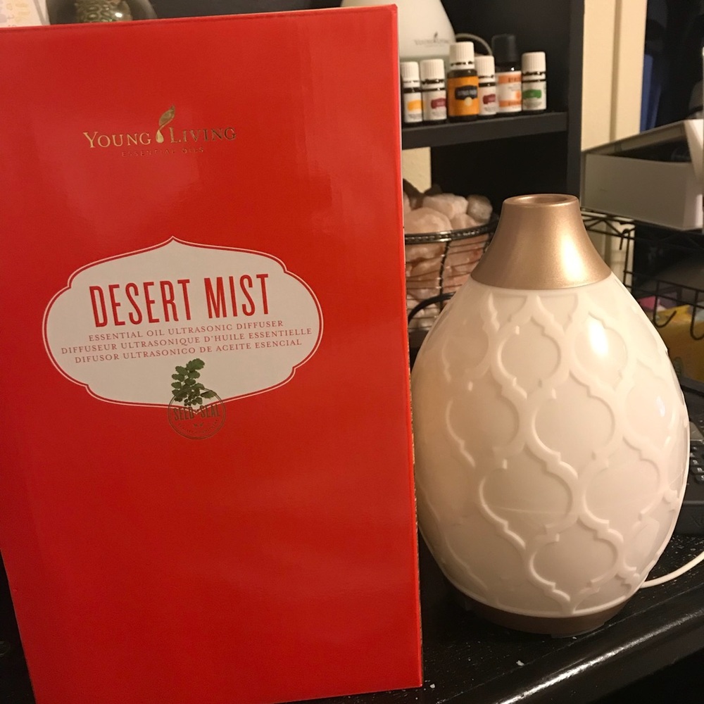 Young Living Essential Oils and 2 diffusers
